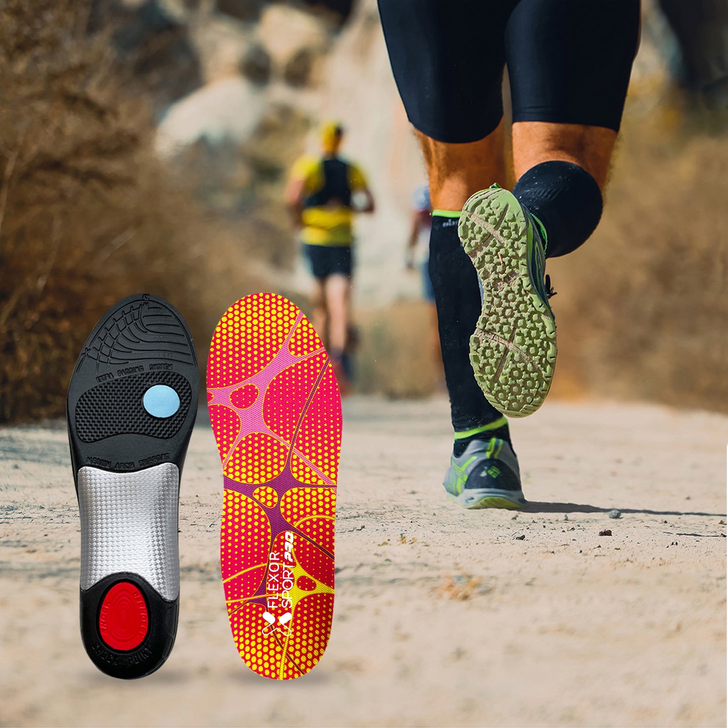 Running Pro Pink Insole