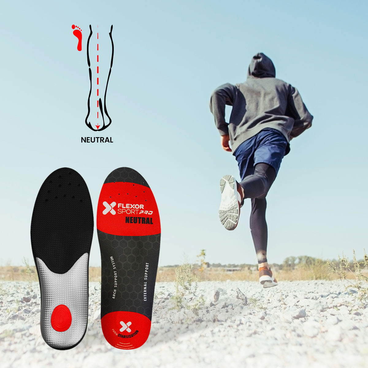 Trail Running Pro Neutral Insole
