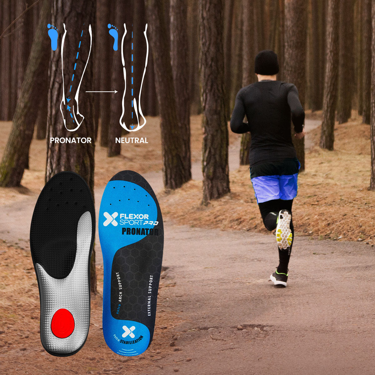 Trial Running Pro Pronator Insole