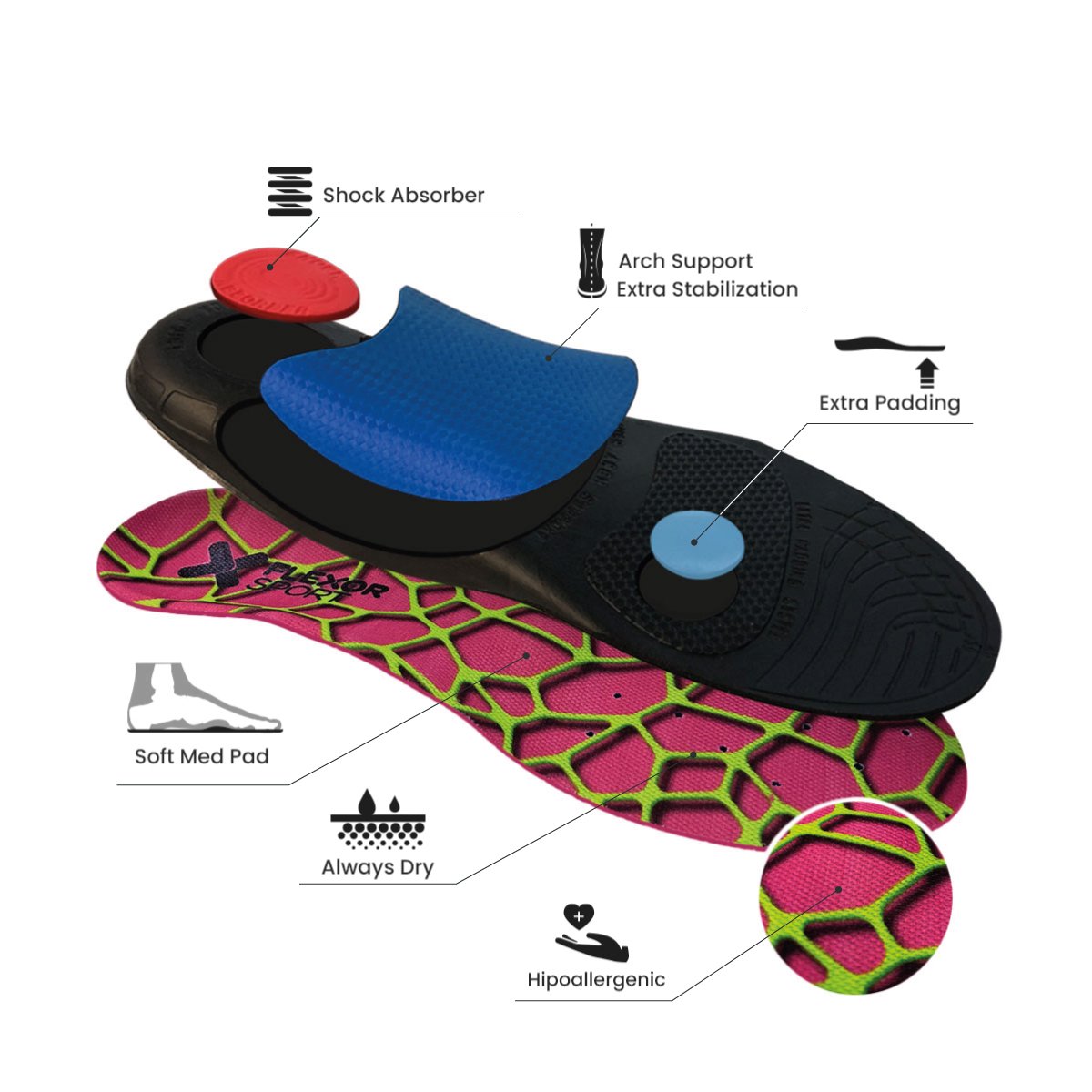 Tennis-Padel Pro Insole My Store